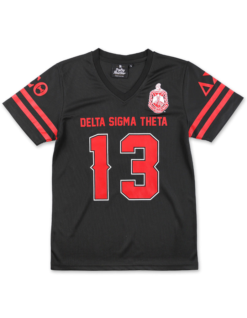 Delta Football Jersey Tee - Delta Sigma Theta