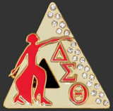Delta Sigma Theta Pyramid Lapel Pin