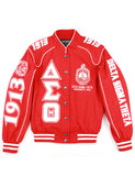 Delta Racing Jacket - Delta Sigma Theta