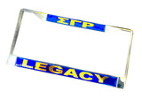 SGRho Legacy Mirrored License Plate Frame-Sigma Gamma Rho