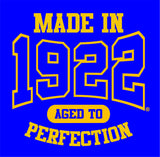 SGRho Made in 1922 T-Shirt - Sigma Gamma Rho