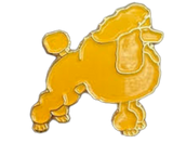 Sigma Gamma Rho Poodle Lapel Pin