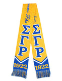 Sigma Gamma Rho 1922 Knit Scarf - Sigma Gamma Rho