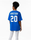 Zeta Phi Beta Oversized Jersey Tee