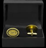 Alpha Phi Alpha Stone Cufflinks