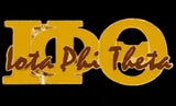 Iota Phi Theta Script Greek Letter Lapel Pin