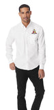 Kappa Coat of Arms Untuck Fit Oxford- Kappa Alpha Psi