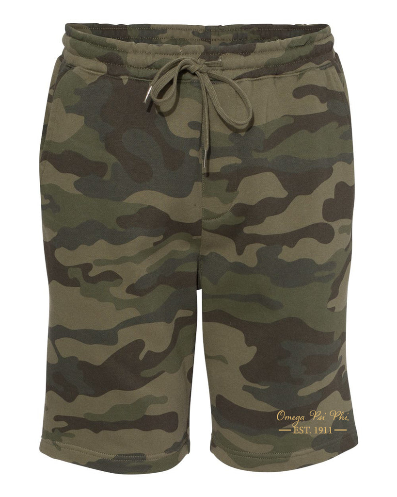 Omega Psi Phi Signature Fleece Shorts
