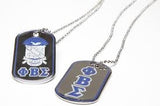 Sigma Dog Tag Necklace - Phi Beta Sigma