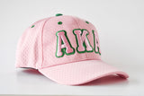 AKA Greek Letter Flex Fit Hat / Cap - Alpha Kappa Alpha