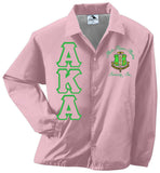 AKA Greek Lettered Crossing Line Jacket - Alpha Kappa Alpha