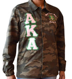 AKA Camo Line / Crossing Jacket - Alpha Kappa Alpha