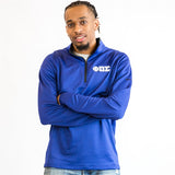 Phi Beta Sigma Nike Performance 1/4 Zip Cover Up