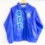 Sigma Greek Lettered Crossing Line Jacket - Phi Beta Sigma