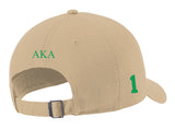 AKA Club Series Hat (Embroidered)- Alpha Kappa Alpha