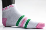 AKA Ankle Socks- Alpha Kappa Alpha