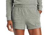 AKA Ivy Leaf Fleece Shorts- Alpha Kappa Alpha