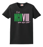 AKA Roman Numerals T-Shirt - Alpha Kappa Alpha