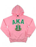 AKA Chenille Shield Hoodie - Alpha Kappa Alpha