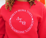 Delta Sigma Theta 360 Degree Crewneck Sweatshirt