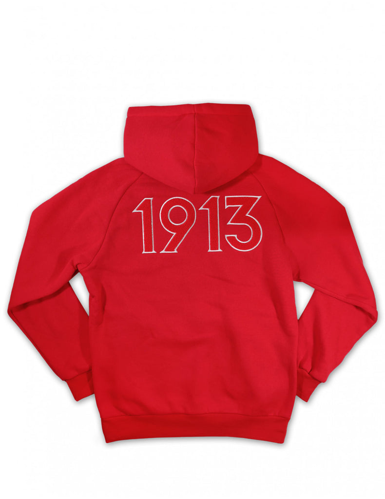 Delta Chenille Shield Hoodie - Delta Sigma Theta