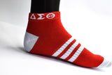 Delta Sigma Theta Ankle Socks- Delta Sigma Theta