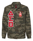 Delta Camo Line / Crossing Jacket - Delta Sigma Theta