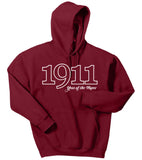 Kappa 1911 Founding Year Hoodie - Kappa Alpha Psi