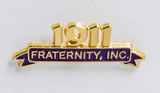 Omega Psi Phi 1911 Lapel Pin