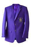 Purple 2 Button Blazer - Omega Psi Phi