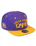 Omega Snapback Hat / Cap- Omega Psi Phi