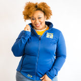 Sigma Gamma Rho 1922 Smooth Fleece Full Zip Jacket