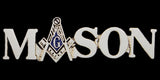 Mason Word Lapel Pin - Mason