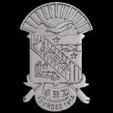 Sigma Silver Crest Lapel Pin - Phi Beta Sigma