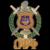 Omega Shield Cufflinks - Omega Psi Phi