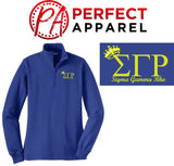 Sigma Gamma Rho Crown Quarter Zip Pullover