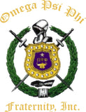 Omega Crest Polo- Omega Psi Phi