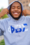 Phi Beta Sigma Color Block Greek Lettered Hoodie