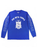 Sigma Shield Long Sleeve T-Shirt - Phi Beta Sigma