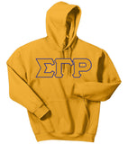 Sigma Gamma Rho 3 Greek Letter Hoodie