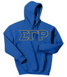 Sigma Gamma Rho 3 Greek Letter Hoodie