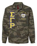 SGRho Camo Line / Crossing Jacket - Sigma Gamma Rho