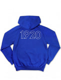 Zeta Chenille Shield Hoodie - Zeta Phi Beta