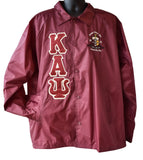 Kappa Greek Lettered Crossing Line Jacket - Kappa Alpha Psi