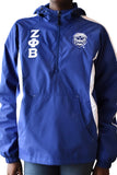 Zeta Phi Beta Striped Anorak