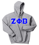 Zeta Phi Beta 3 Greek Letter Hoodie